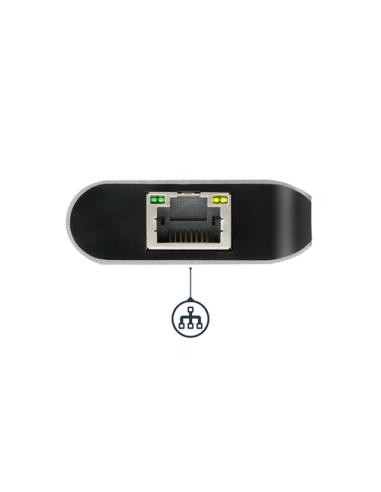 StarTech.com Docking Station para Ordenadores Portátiles USB-C - Replicador de Puertos USB Tipo C HDMI Red Ethernet Lector SD - 
