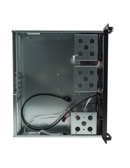 UNYKAch 2U 19″ UK 2129 Estante Negro, Plata