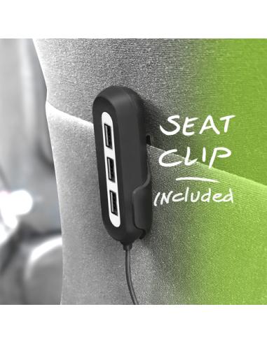 Ewent EW1355 cargador de dispositivo móvil Universal Negro, Gris Encendedor de cigarrillos Auto