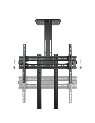 TooQ FS1470M-B soporte para pantalla de señalización 177,8 cm (70") Negro