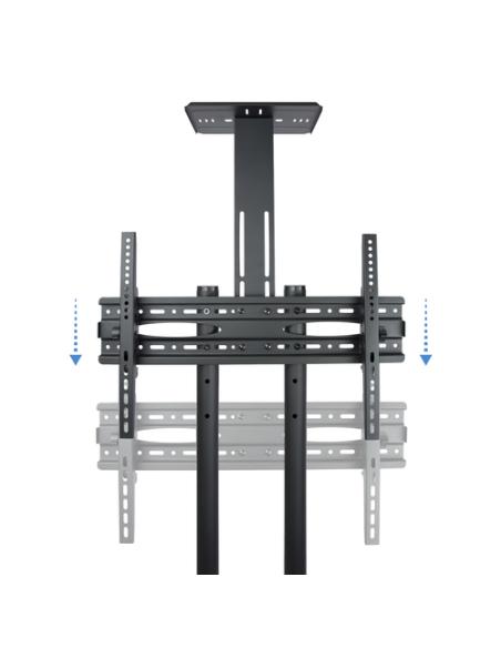 TooQ FS1470M-B soporte para pantalla de señalización 177,8 cm (70") Negro