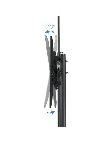 TooQ FS1470M-B soporte para pantalla de señalización 177,8 cm (70") Negro