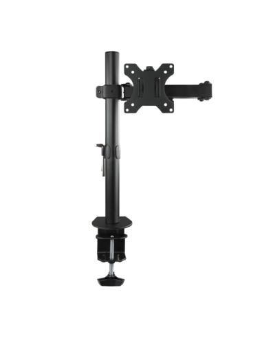 TooQ Soporte de Mesa Giratorio e Inclinable para Pantalla (Monitor / TV Plasma / LCD / LED) 13"-32", de Un Brazo, max 8 kg, Negr