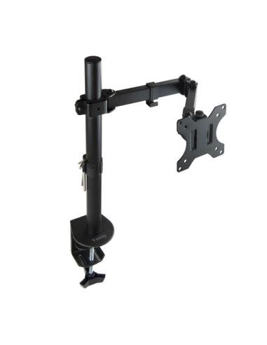 TooQ Soporte de Mesa Giratorio e Inclinable para Pantalla (Monitor / TV Plasma / LCD / LED) 13"-32", de Un Brazo, max 8 kg, Negr