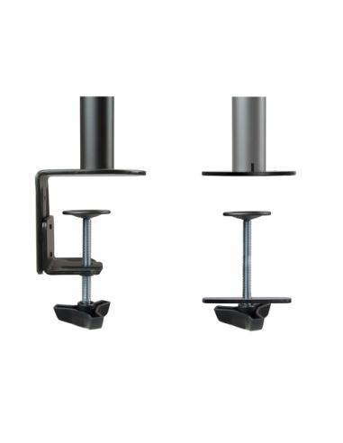 TooQ Soporte de Mesa Giratorio e Inclinable para Pantalla (Monitor / TV Plasma / LCD / LED) 13"-32", de Un Brazo, max 8 kg, Negr
