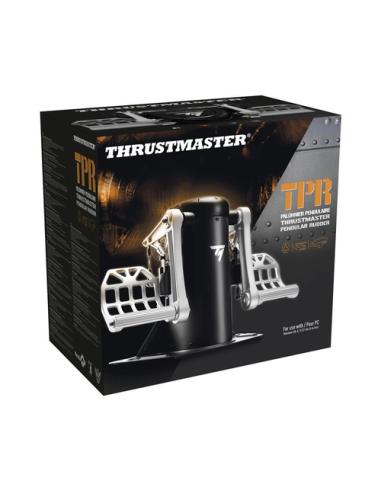 Thrustmaster TPR Rudder Negro, Plata USB Simulador de Vuelo Analógico PC