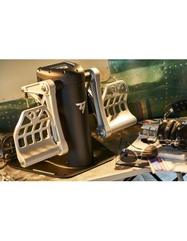 Thrustmaster TPR Rudder Negro, Plata USB Simulador de Vuelo Analógico PC