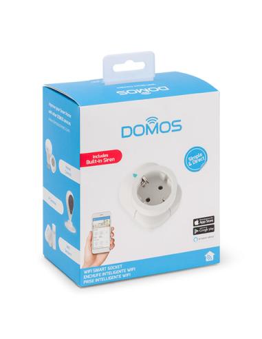 Domos DOM-EI-0 enchufe inteligente Blanco