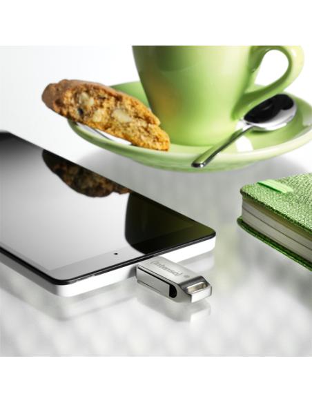 Intenso cMobile Line unidad flash USB 32 GB USB Type-A / USB Type-C 3.2 Gen 1 (3.1 Gen 1) Plata