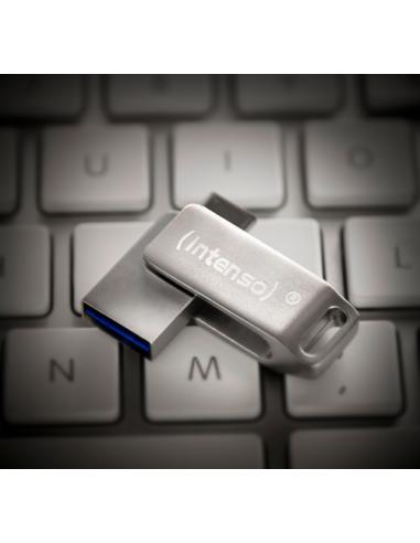 Intenso cMobile Line unidad flash USB 32 GB USB Type-A / USB Type-C 3.2 Gen 1 (3.1 Gen 1) Plata