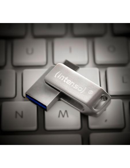 Intenso cMobile Line unidad flash USB 32 GB USB Type-A / USB Type-C 3.2 Gen 1 (3.1 Gen 1) Plata
