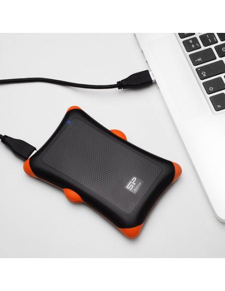 Silicon Power Armor A30 disco duro externo 1 TB 2.5" USB tipo A 3.2 Gen 1 (3.1 Gen 1) Negro