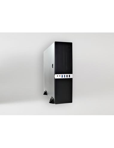 CoolBox COO-PCT450S-BZ carcasa de ordenador Perfil bajo (Slimline) Negro 300 W