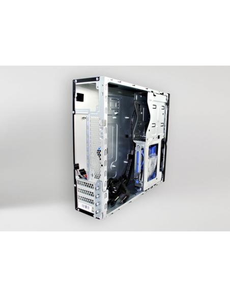 CoolBox COO-PCT450S-BZ carcasa de ordenador Perfil bajo (Slimline) Negro 300 W