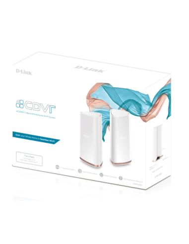 D-Link AC2202 1000 Mbit/s Oro, Blanco