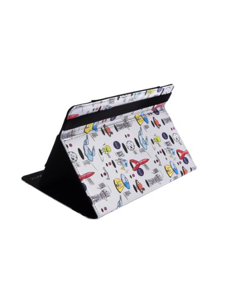 SilverHT Funda Universal Estampada (9'' - 10,1'') Space Silver metal
