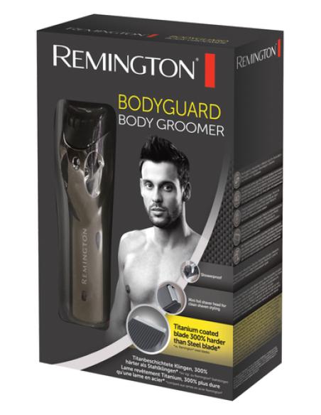 Remington BHT2000A afeitadora corporal Negro, Plata