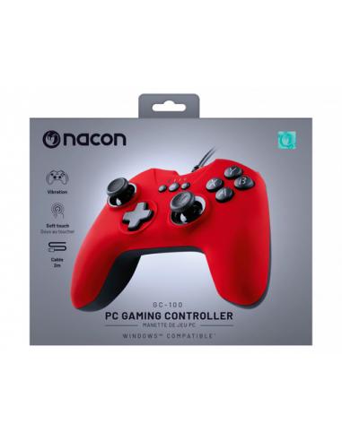 NACON GC-100XF Negro, Rojo USB Gamepad Analógico/Digital PC