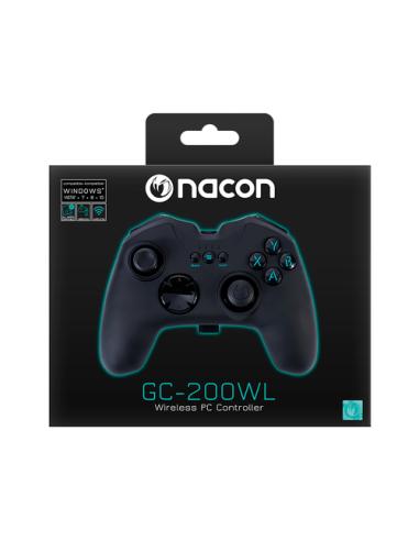 NACON PCGC-200WL mando y volante Negro RF Gamepad Analógico/Digital PC