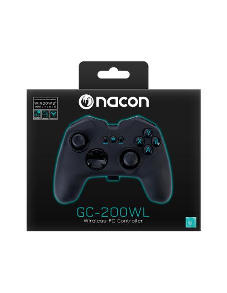 NACON PCGC-200WL mando y volante Negro RF Gamepad Analógico/Digital PC