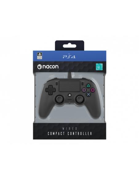 NACON PS4OFCPADBLACK mando y volante Negro USB Gamepad Analógico/Digital PC, PlayStation 4
