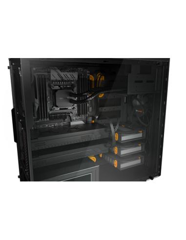 be quiet! Pure Base 600 Window Midi Tower Negro, Naranja