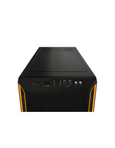 be quiet! Pure Base 600 Window Midi Tower Negro, Naranja
