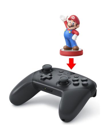 Nintendo Switch Pro Controller Negro Bluetooth Gamepad Analógico/Digital Nintendo Switch, PC