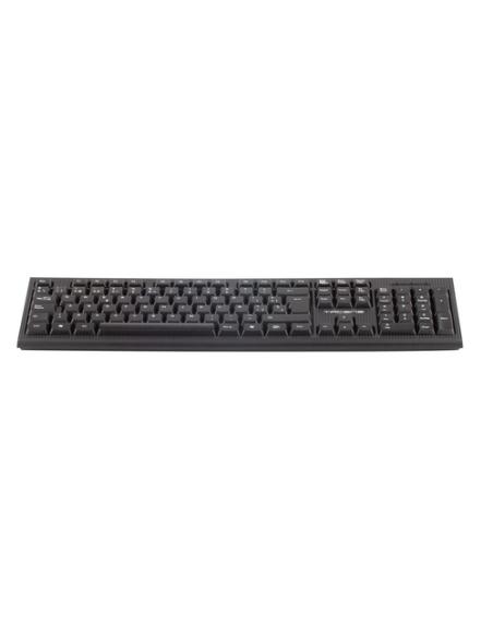 Tacens Anima AK0 - Teclado profesional (membrana, pulsación optimizada, diseño ecológico, USB 2.0, Mac/Linux/Windows