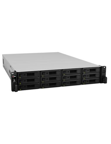 Synology RX1217RP unidad de disco multiple 0 TB Bastidor (2U) Negro, Gris