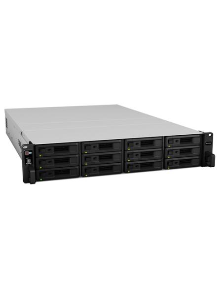 Synology RX1217RP unidad de disco multiple 0 TB Bastidor (2U) Negro, Gris