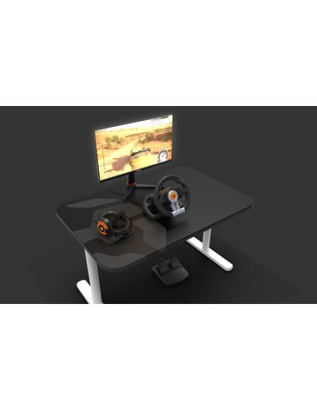 Krom K-Wheel Negro USB Volante + Pedales Analógico/Digital PlayStation 4, Playstation, Playstation 3, Xbox One