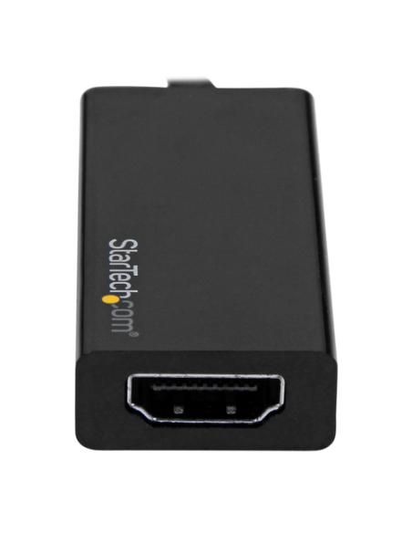 StarTech.com Adaptador Gráfico USB-C a HDMI 4K60Hz - Conversor de Vídeo USB Tipo C a HDMI - Compatible Thunderbolt 3 - Dongle