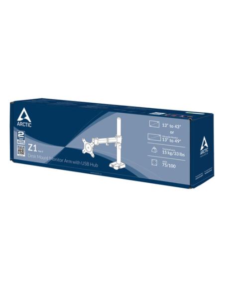 ARCTIC Z1 (Gen 3) 96,5 cm (38") Escritorio Negro