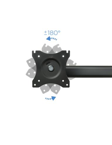 TooQ Soporte de mesa para 3 pantallas (monitor / plasma / LCD / LED) 13"-27"