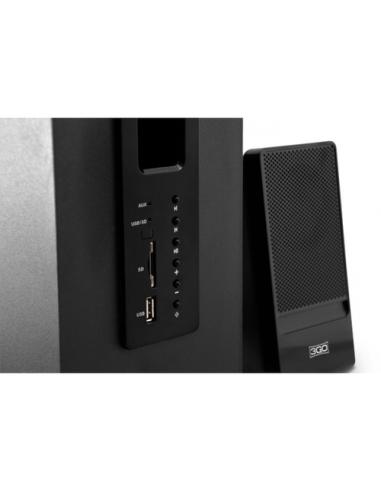 3GO Y650 conjunto de altavoces 20 W PC Negro 2.1 canales