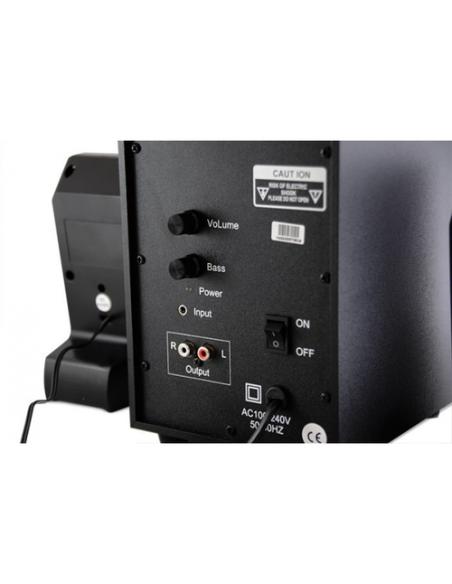 3GO Y650 conjunto de altavoces 20 W PC Negro 2.1 canales