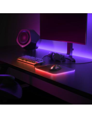 Steelseries QcK Prism Cloth Medium Alfombrilla de ratón para juegos Negro