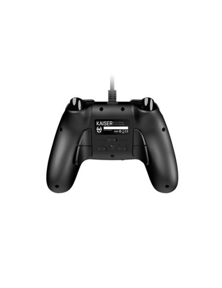 Krom Kaiser Negro USB Gamepad Analógico/Digital PC, PlayStation 4, Playstation 3