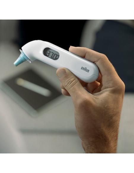 Braun ThermoScan 3 De contacto Blanco Oído