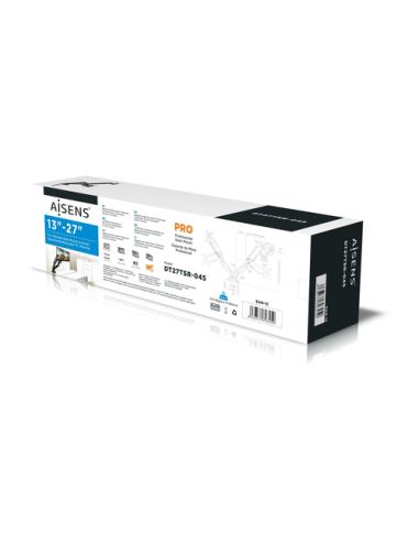AISENS DT27TSR-045 soporte para monitor 81,3 cm (32") Escritorio Negro