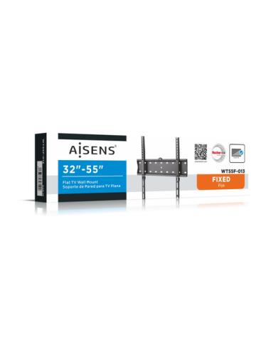 AISENS WT55F-013 soporte para TV 139,7 cm (55") Negro