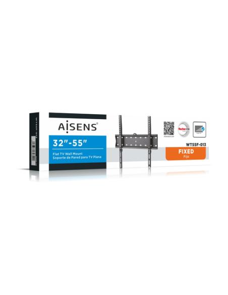 AISENS WT55F-013 soporte para TV 139,7 cm (55") Negro