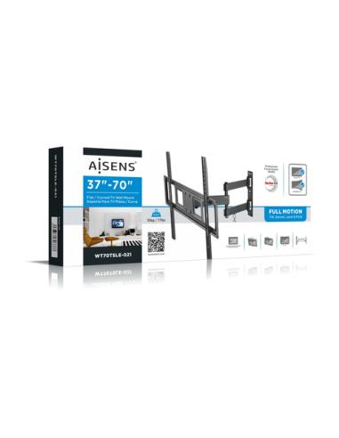 AISENS WT70TSLE-021 soporte para TV 177,8 cm (70") Negro