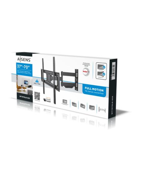 AISENS WT70TSLE-025 soporte para TV 177,8 cm (70") Negro