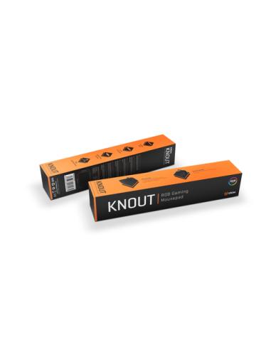 Krom Knout RGB Alfombrilla de ratón para juegos Negro