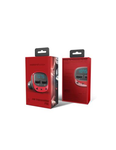 Energy Sistem 44825 87,5 - 108 MHz Encendedor de cigarrillos Rojo