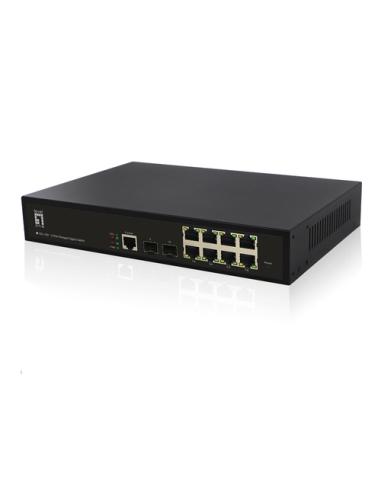 LevelOne GEL-1061 switch Gestionado L2 Gigabit Ethernet (10/100/1000) Negro