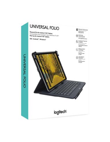 Logitech 920-008336 teclado para móvil QWERTY Español Bluetooth Negro