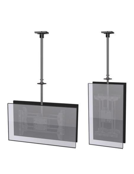 Equip Soporte de TV de doble pantalla para montaje en techo de 32"-75